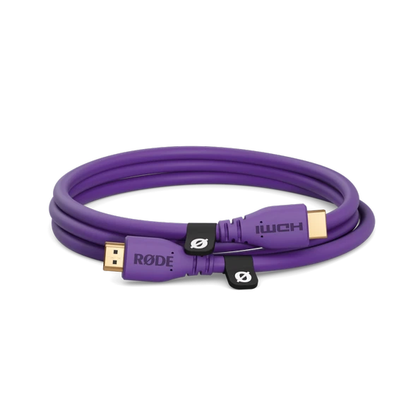 RØDE HDMI Kablo 1.5mt - Mor Premium HDMI Kablo (1.5 metre) ürün görseli 1