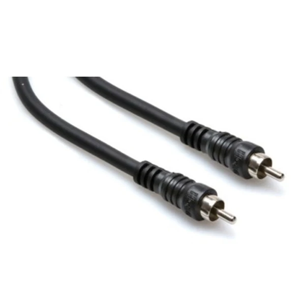 Hosa RCA (M) - RCA (M) Balanssız Kablo 1.5 m (YRA-105) RCA (Erkek) - RCA (Erkek) Balanssız kablo 1.5 mt. CRA-105 ürün görseli 1