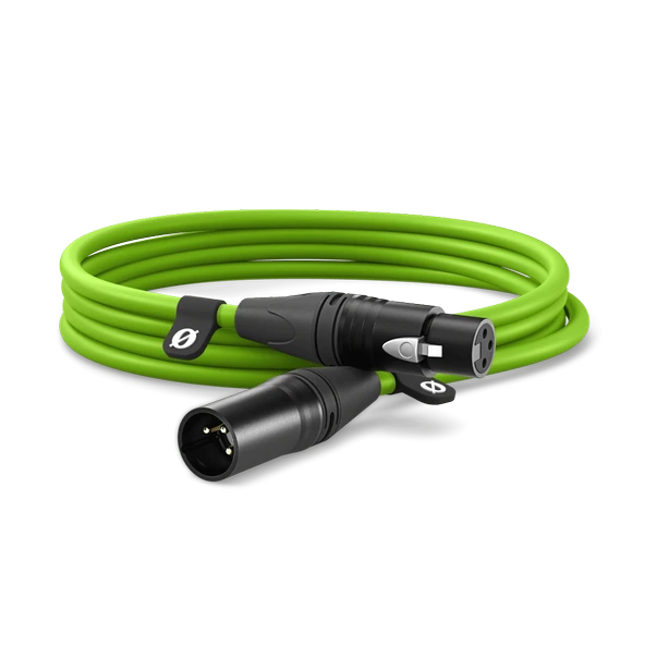 RØDE RODE XLR-CABLE (3 mt) - Yeşil - 3 Premium XLR Kablo ürün görseli 1