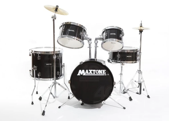 MAXTONE MXC-602BK MAXTONE MXC-602BK JUNIOR DAVUL SET SİYAH ürün görseli 1
