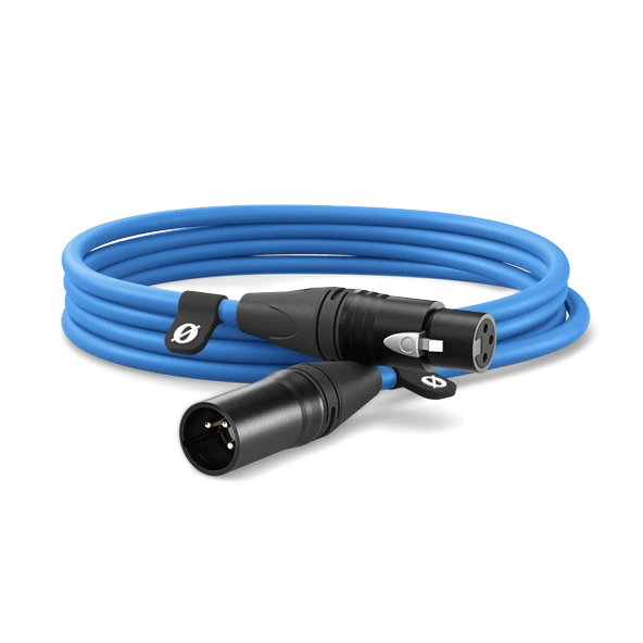 RØDE RODE XLR-CABLE (3 mt) - Mavi - 3 Premium XLR Kablo ürün görseli 1