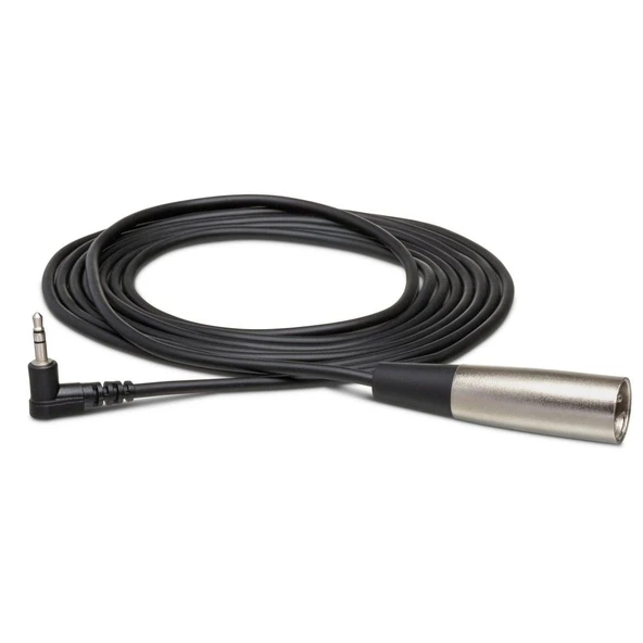 Hosa Kamera Mikrofon Kablosu 3.5mm TRS (M) - XLR3 (M), 1,5 mt ( XVM-105M ) Kameralar için sağ açılı mikrofon kablosu ürün görseli 1