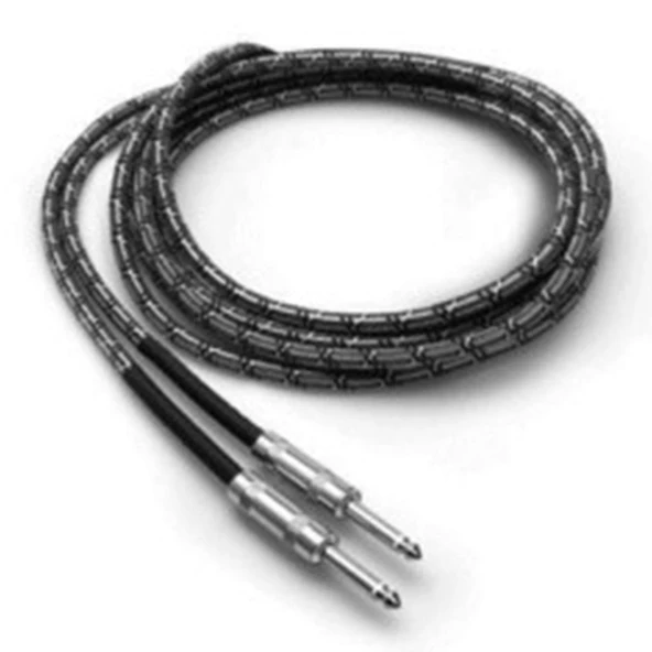 Hosa 1/4' TS - 1/4' TS Kumaş Gitar Kablosu, 4.5 mt. (3GT.18C4) Kumaş Gitar Kablosu 1/4" TS <-> 1/4" TS 3GT.18C4 ürün görseli 1