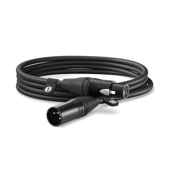 RØDE RODE XLR-CABLE (3 mt) - Siyah - 3 Premium XLR Kablo ürün görseli 1