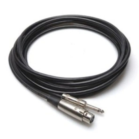 Hosa Mikrofon Kablosu 3 m (MCH-110) XLR (Dişi) - TS (Erkek) mikrofon kablo, 3 mt. MCH-110 ürün görseli 1
