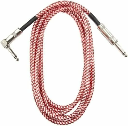 VALENCIA DRCA2RD GİTAR KABLO GÜRÜLTÜSÜZ (NOISLESS) 3M KIRMIZI ürün görseli 1