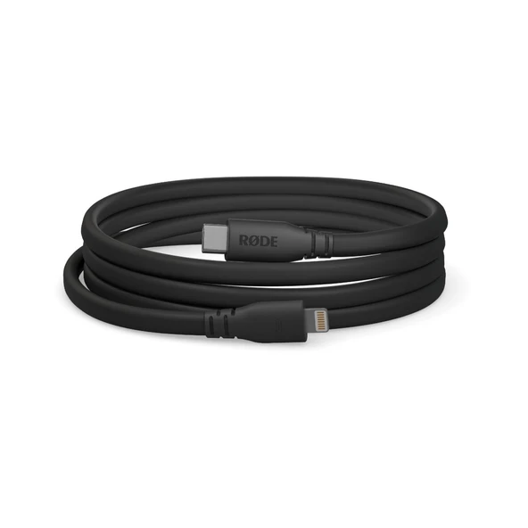 RØDE SC19 - Siyah 1.5 mt. USB-C <-> Lighting Flat kablo ürün görseli 1