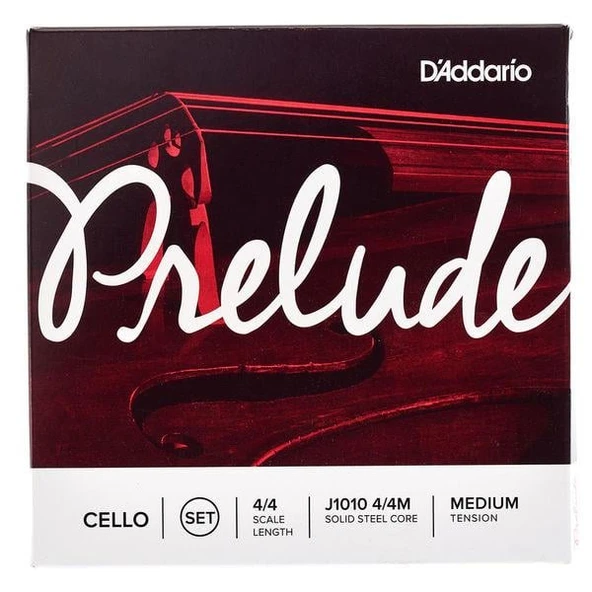 DADDARIO J1010 DADDARIO J1010 CELLO TEL SETİ, PRELUDE, 4/4, MEDIUM ürün görseli 1