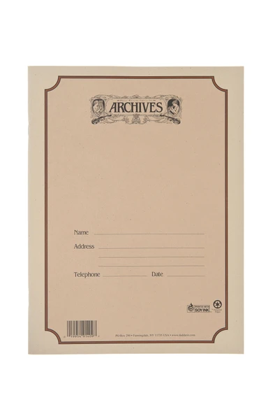 DADDARIO B12S48 NOTA DEFTERİ ARCHIVES 12 SATIR 48 SPİRAL SAYFA ürün görseli 1