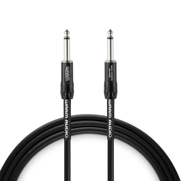 Warm Audio Pro TS-TS Kablo (3 m) (PRO TS-10) TS (Erkek) - TS (Erkek) Enstrüman kablosu (Gotham Kablo) , 3 mt. ürün görseli 1