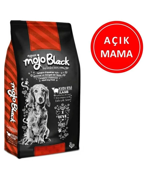 Mydog Mojo Black Kuzu Etli Köpek Maması 1 Kg AÇIK ürün görseli 1