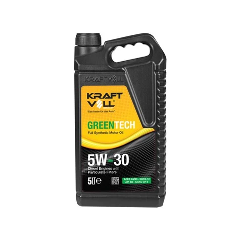 Yag & Antıfırız Motor Yagı Dizel Dpf Partıkul 5w30 Tam Sentetik C3 Sn 5lt. Mb 229.51 Onaylı - Kraftvoll 17012009 ürün görseli 1