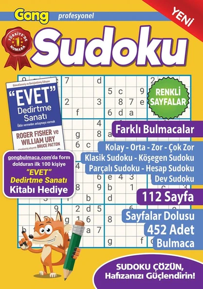 Gong Profesyonel Sudoku 2025/02 ürün görseli 1