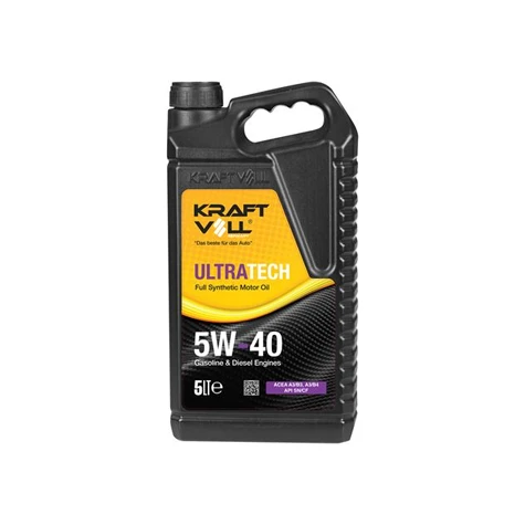 Yag & Antıfırız Motor Yagı Benzin-Dizel 5w40 Tam Sentetik Sn-Cf 5 Lt. - Kraftvoll 17011011 ürün görseli 1