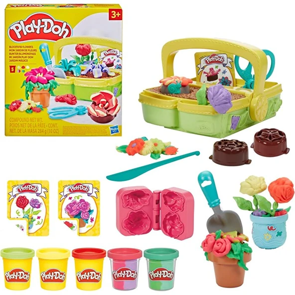 Play-Doh Renkli Çiçekler Botanik Oyun Seti G0492 ürün görseli 1