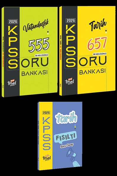 2026 Kpss Lisans ve Önlisans Varandaşlık - 657 Tarih ve Tarih Fısıltı 3 lü Seti ürün görseli 1
