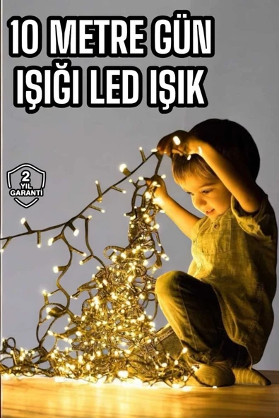 10 Metre Led Işık Saçaklı Dekoratif Şerit Led ürün görseli 1