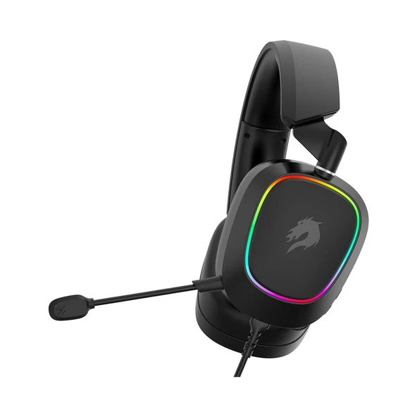 GameBooster H23B Nemesis RGB USB 7.1 Profesyonel Oyuncu Kulaklığı Siyah ürün görseli 1