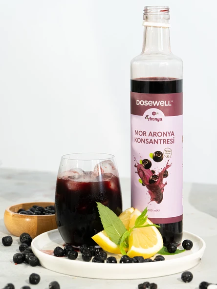 Mor Aronya Aronya Konsantresi 500 ml - Resim 2