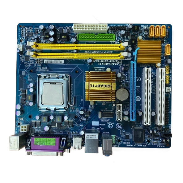 GİGABYTE GA-G31M-ES2L DDR2 SOKET LGA 775 PİN 2 EL mATX ANAKART ürün görseli 1