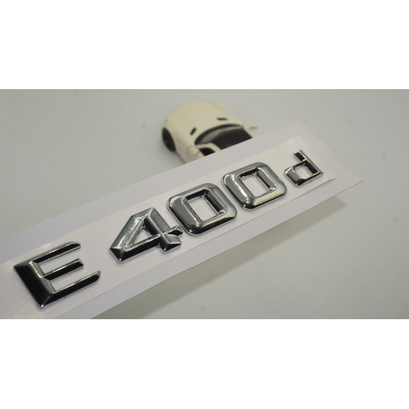 E400d Bagaj Krom Metal 3M 3D Yazı Logo ürün görseli 1