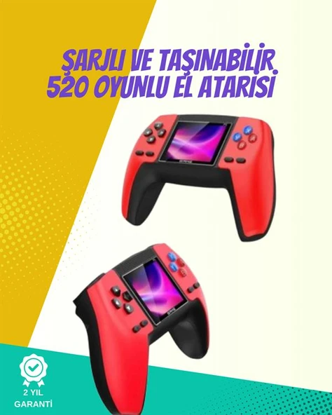 P5 Retro GamePad ürün görseli 1