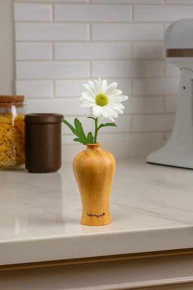 Bambum Guro - Bambu Vazo 9*4,9cm ürün görseli 1