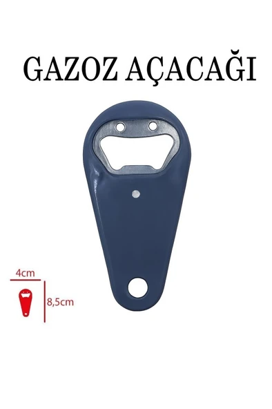 Plastik Saplı Gülen Yüz Mıknatıslı Şişe Gazoz Soda Açacağı Açacak ürün görseli 1
