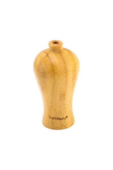 Bambum Guro - Bambu Vazo 9*4,9cm - Resim 3