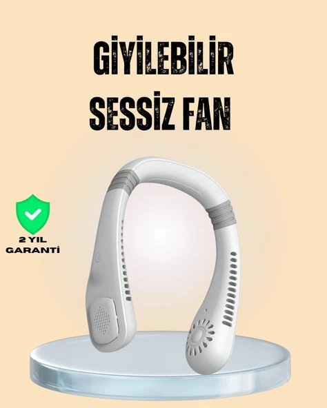 Esnek Silikon Tasarımlı Taşınabilir Kişisel Fan ürün görseli 1