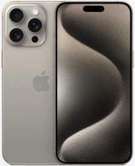 APPLE IPHONE 15 PRO 256 GB NATUREL TİTANYUM VİTRİN ürün görseli 1