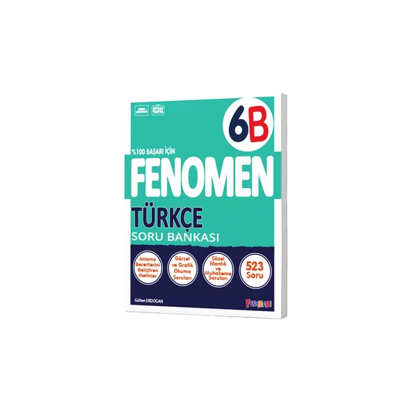 Fenomen Kitap 6. Sınıf Türkçe Fenomen Soru Bankası ürün görseli 1