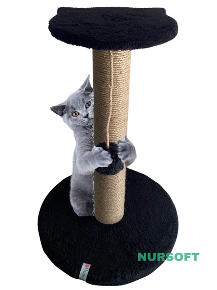 Nursoft Stepli Kedi Orijinal Jüt Halat İp Tırmalama Tahtası ürün görseli 1