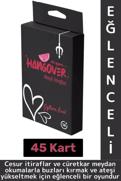 Eğlenceli Parti Özel Gün Sevgililer Günü Çift Cesur Oyun Hangover Mini İçki Oyunu-Ateşli İtiraflar ürün görseli 1