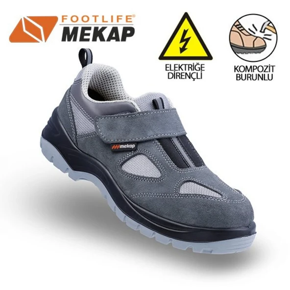 MEKAP Jüpiter 157E S1E Elektrikçi İş Güvenliği Ayakkabısı - Kompozit Burun ürün görseli 1