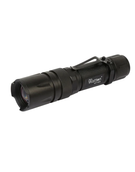 Watton WT-605 10Watt 2000 Lümen 4 Renk Aydınlatmalı Şarjlı El Feneri ürün görseli 1