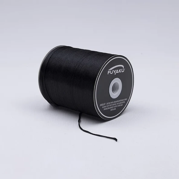 Fuyaku 3.5 mm Saten Kurdele Siyah (750 Metre) ürün görseli 1