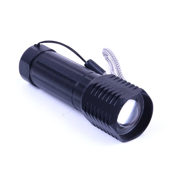 Watton WT-094 Kızaklı Zoomlu El Feneri Metal Gövde Cep Tipi ürün görseli 1