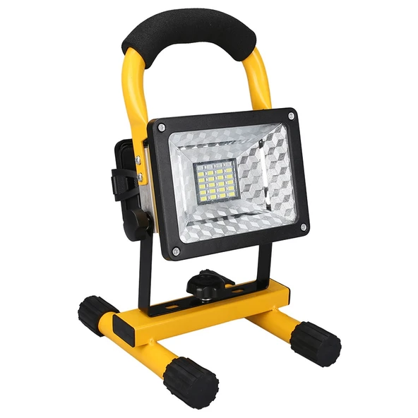 Barnetta BR P30 IP65 Waterproof 20LED 30W Taşınabilir Şarjlı LED Projektör ürün görseli 1