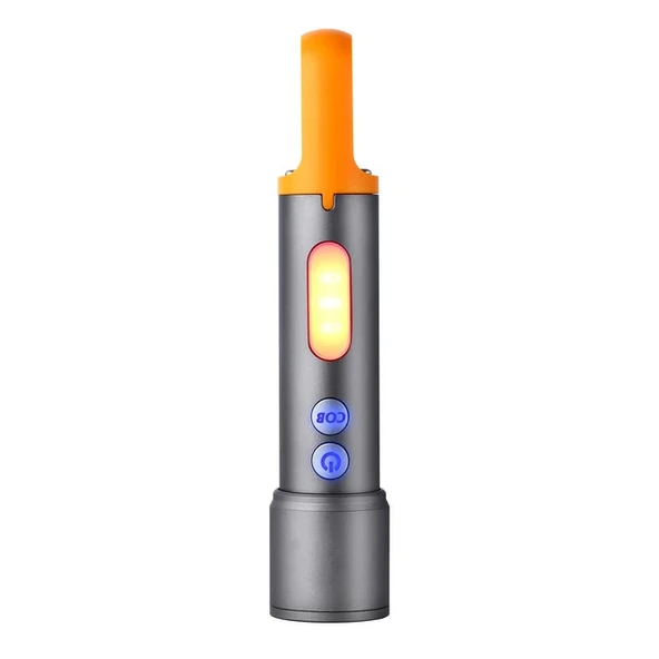 Powerdex PD-3900 Ultra Parlak COB Led 9 Modlu Askılı Şarjlı El Feneri ürün görseli 1
