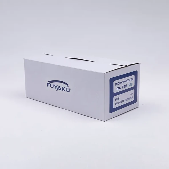 Fuyaku 75 MM Mikro Standart Kılçık Etiketleme Plastiği Siyah (10.000 Adet) ürün görseli 1