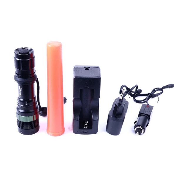 Watton WT-262 Cree5 Sinyalli Acil Durum EL Feneri ürün görseli 1
