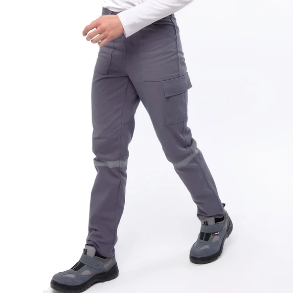 Gabarin Gri Yazlık Pantolon ürün görseli 1