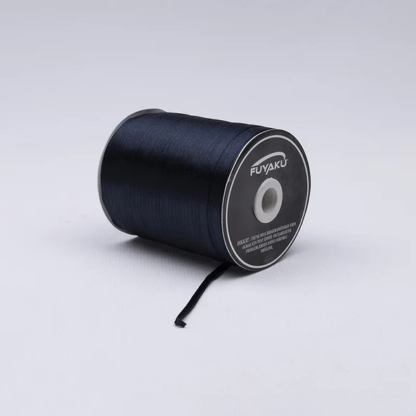 Fuyaku 6 mm Saten Kurdele Lacivert (500 Metre) ürün görseli 1
