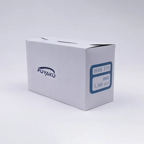 Fuyaku 35 MM Hook Pin Açık Kanca Kılçık Etiketleme Plastiği Şeffaf (5.000 Adet) ürün görseli 1