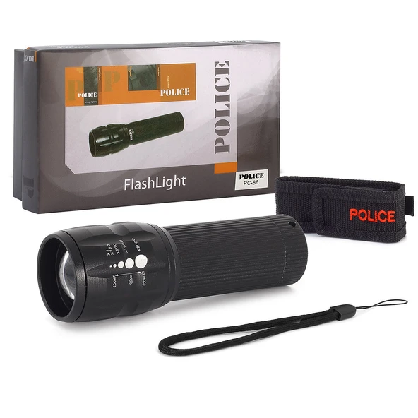 Police PC-86 UV LED Mor Işıklı Para Kontrol El Feneri ürün görseli 1