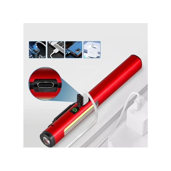 Watton Wt-307-S Şarjlı Mıknatıslı Çalışma Lambası - Resim 5