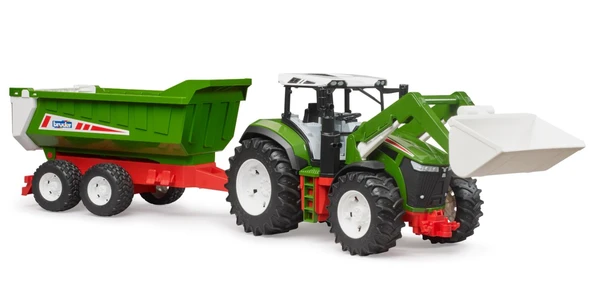 Bruder Roadmax Kepçeli ve Römorklu Traktör BR03452 - Resim 4