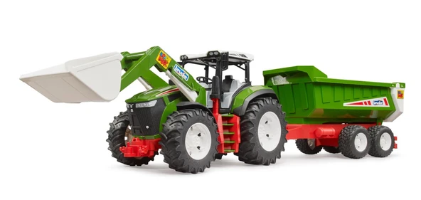 Bruder Roadmax Kepçeli ve Römorklu Traktör BR03452 - Resim 3