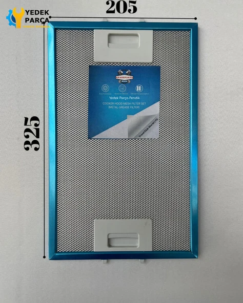 ICF Uyumlu Davlumbaz 20,5X32 CM Arka Aralık 7,5 CM Aspiratör Filtresi ürün görseli 1